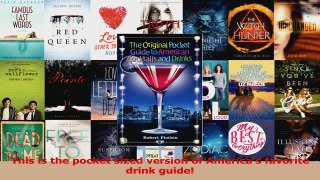 PDF Download  The Original Pocket Guide to American Cocktails and Drinks Read Online