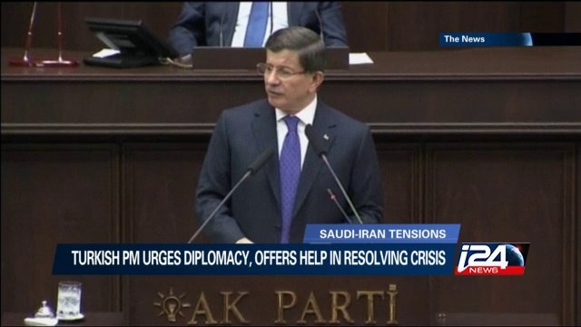 Turkish PM urges diplomacy, offers help in resolving the Saudi-Iran tensions