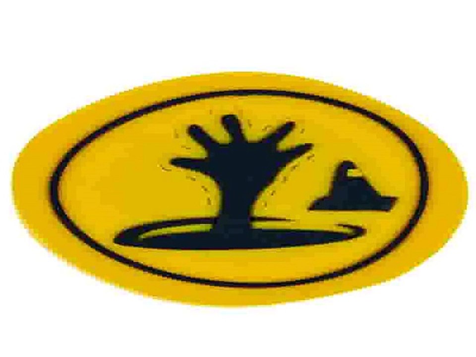 Топ 10! подарок на день рождения - Держатель-магнит Опасно в г. Липецк