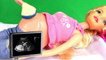 Кукла Барби беременна мультик с игрушками на русском языке игры для девочек