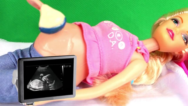 Кукла Барби беременна мультик с игрушками на русском языке игры для девочек