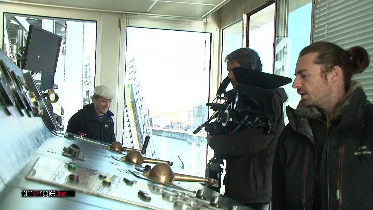 Tournage d'un portrait... Arno