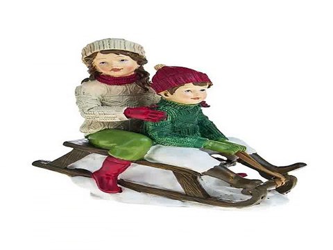 Ура Купил себе отличный подарок на все случаи жизни - Фигурка Дети на санках в г. Воронеж