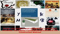 PDF Download  Design and development of two novel constructed wetlands The DuplexConstructed Wetland Read Full Ebook