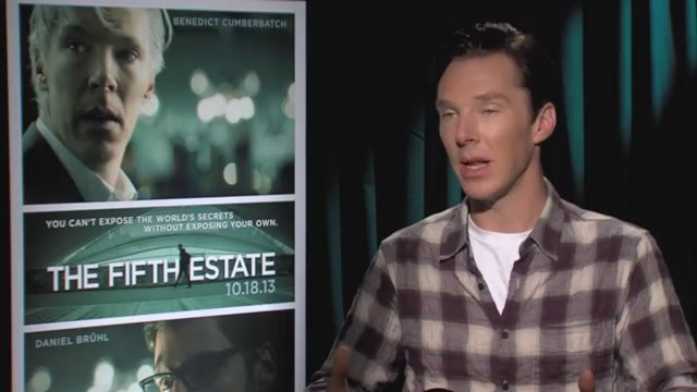 Benedict Cumberbatch on The Fifth Estate