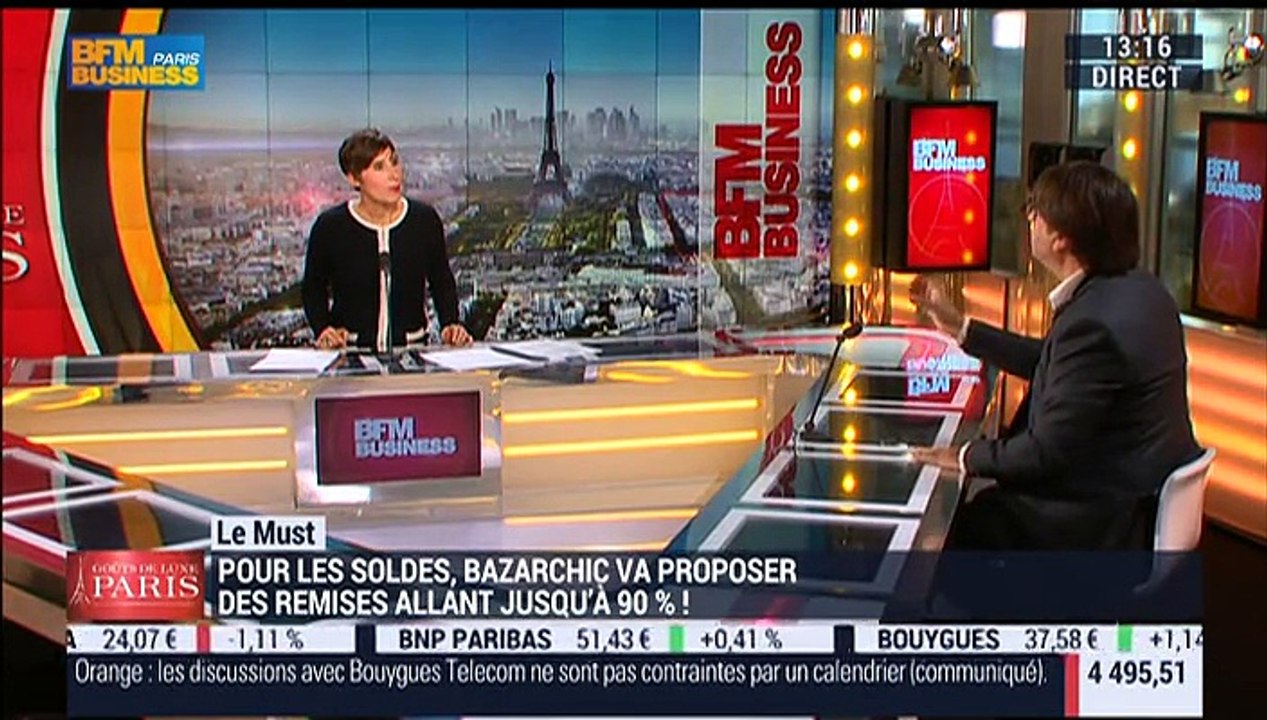 Le Must: Bazarchic.com, la troisième plateforme française de ventes privées - 05/01