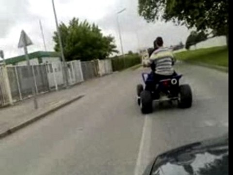 2 roues yfz 450 raptor