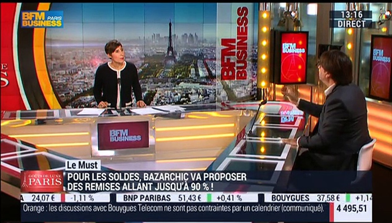 Le Must: Bazarchic.com, la troisième plateforme française de ventes privées - 05/01