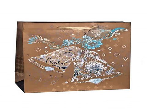 Вот это ВЕЩЬ! подарок на день рождения - Пакет подарочный новогодний Снежные колокола в г. Великий Новгород