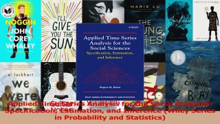 PDF Download  Applied Time Series Analysis for the Social Sciences Specification Estimation and Read Full Ebook
