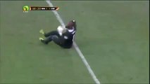 afrikalı kaleciden ilginç gol sevinci