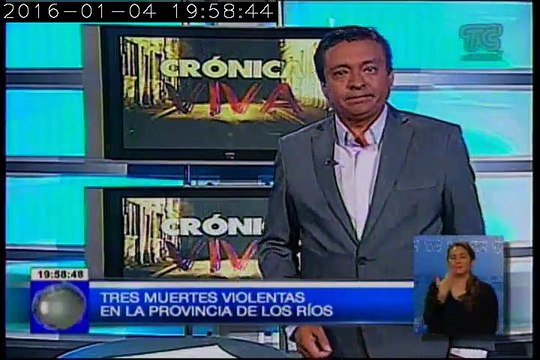 Crónica Viva – Tres muertes violentas en la provincia de los Ríos