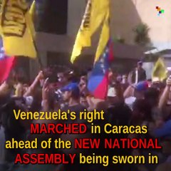 Venezuelans Hit the Streets Ahead of National Assembly Shift