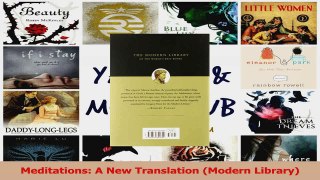 PDF Download  Meditations A New Translation Modern Library PDF Online