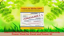 PDF Download  Learn to Write DAX A practical guide to learning Power Pivot for Excel and Power BI Download Online