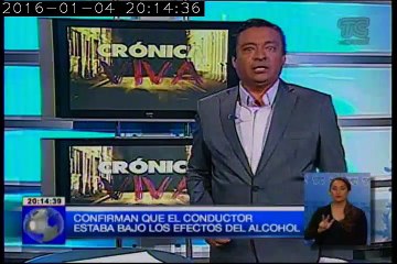 Crónica Viva – Confirman que el conductor estaba bajo los efectos del alcohol