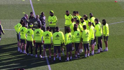 Real Madrid: premier entraînement dirigé par Zidane