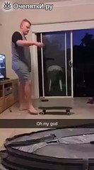 Болезненный трюк со скейтом