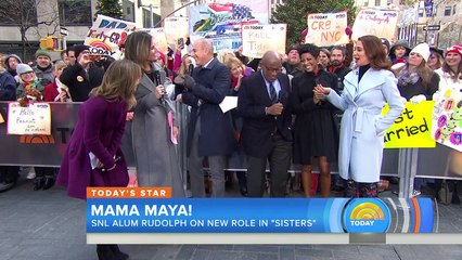 Maya Rudolph Offered ‘Sisters’ Role Via ‘Text’ | TODAY