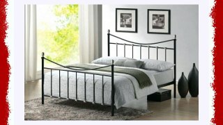 Oban Black King Size 5FT Metal Bed Frame