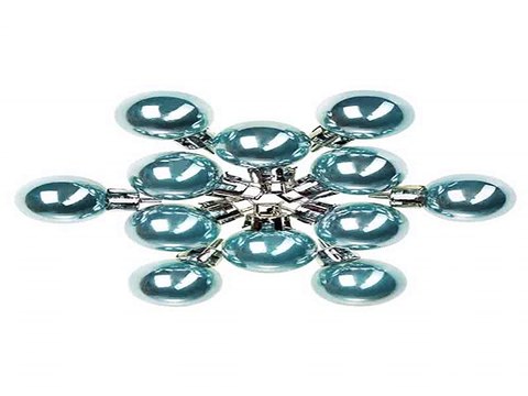 Самый лучший подарок на именины - Набор шаров елочных Набор шаров елочных, 12-предм., Д=2.5см, пласт., мятный в г. Набережные Челны