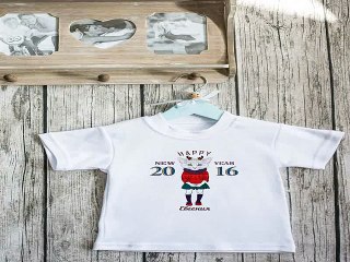 Отличный подарок на все случаи жизни - Футболка детская с вашим текстом Новогодние хипстеры в г. Сургут