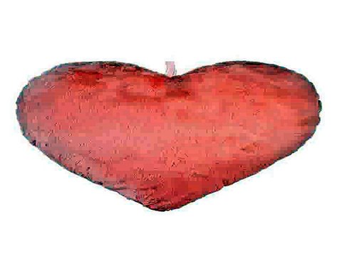 Стильный подарок на день рождения - Игрушка мягкая Сердце в г. Сургут