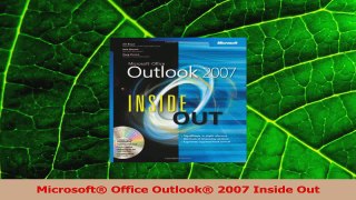 PDF Download  Microsoft Office Outlook 2007 Inside Out Read Online