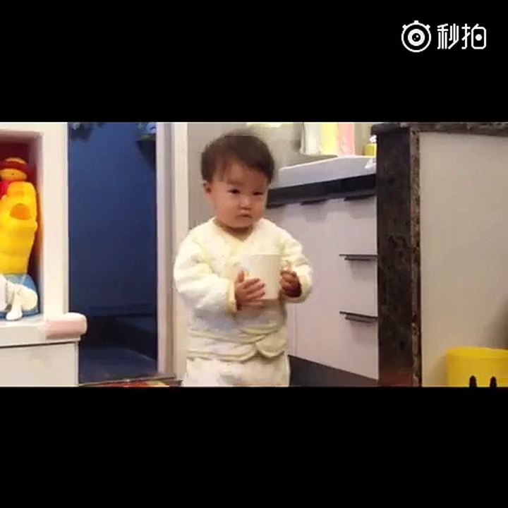 father vs son-drink water-funny video