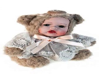 Купил отличный подарок на день рождения - Кукла мягконабивная Мишенька в кружевах в г. Оренбург