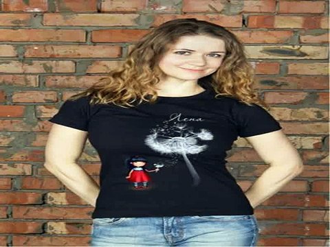 Ура! Долго искал подарок на именины - Футболка женская с вашим текстом Цветок в г. Белгород