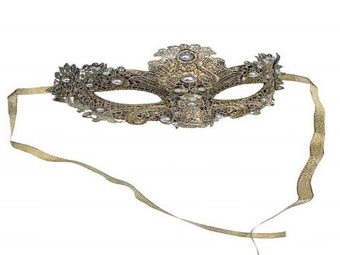 Четкий подарок на все случаи жизни - Маска карнавальная для взрослых Жемчужное кружево в г. Ставрополь
