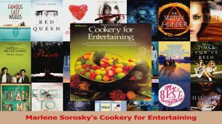 PDF Download  Marlene Soroskys Cookery for Entertaining Read Online
