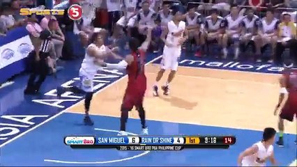 SAN MIGUEL VS RAIN OR SHINE - Q1   Philippine Cup 2015-2016 - Semis Game 1