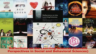 PDF Download  Reflections on the Learning Sciences Current Perspectives in Social and Behavioral Read Online