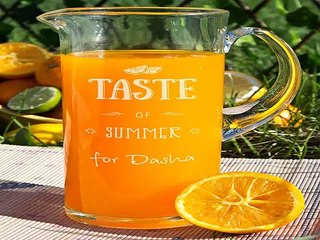 Вот это ВЕЩЬ! подарок на день рождения - Кувшин с Вашим текстом Taste of summer в г. Липецк