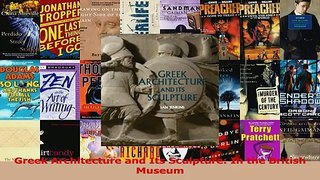 PDF Download  Greek Architecture and Its Sculpture In the British Museum Read Online