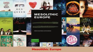 PDF Download  Mesolithic Europe Download Full Ebook