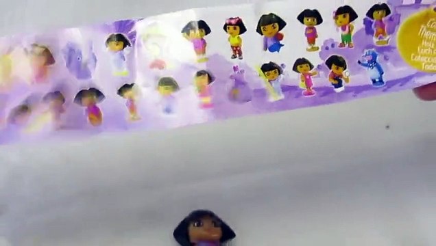 Open 3 Surprise Eggs Kinder Hello Kitty Disney Minnie Dora Explorer. Abrir 3 ovos kinder s