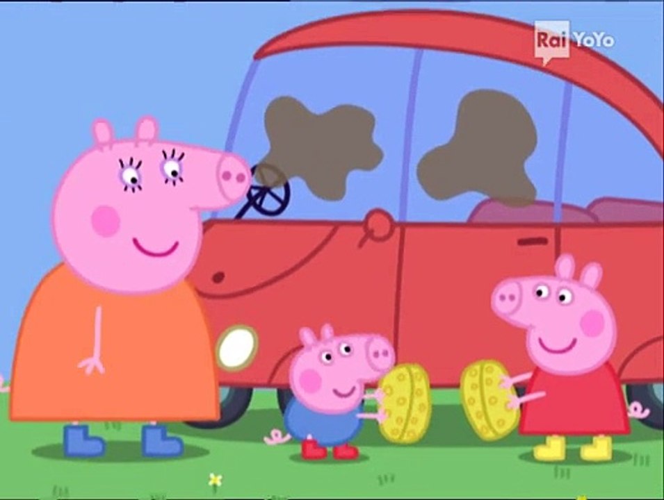 Peppa Pig En Español Peppa Pig Full Episodes Lavare la macchina