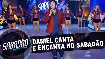 Daniel canta e encanta no palco do Sabadão