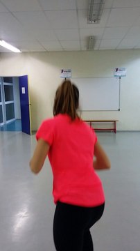 Chorégraphie Flash-Mob de dos