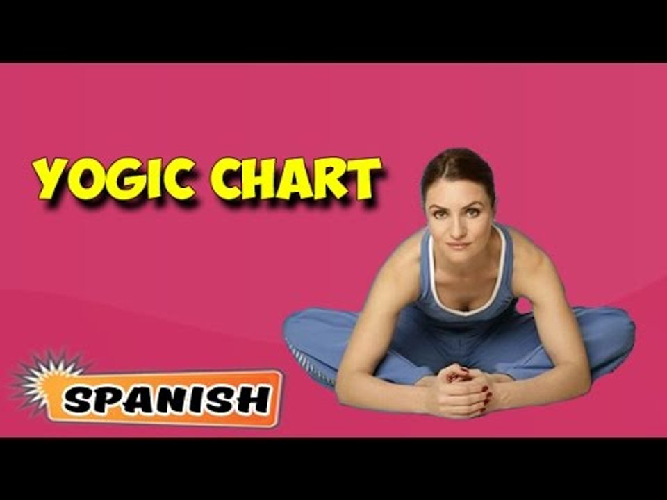 Yoga para aliviar el estrés | Yoga For Stress Relief | Yogic Chart & Benefits of Asana in Spanish