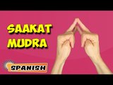 Saakat Mudra | Yoga para principiantes | Hand Gesture Yoga for Contolling Temper in Spanish
