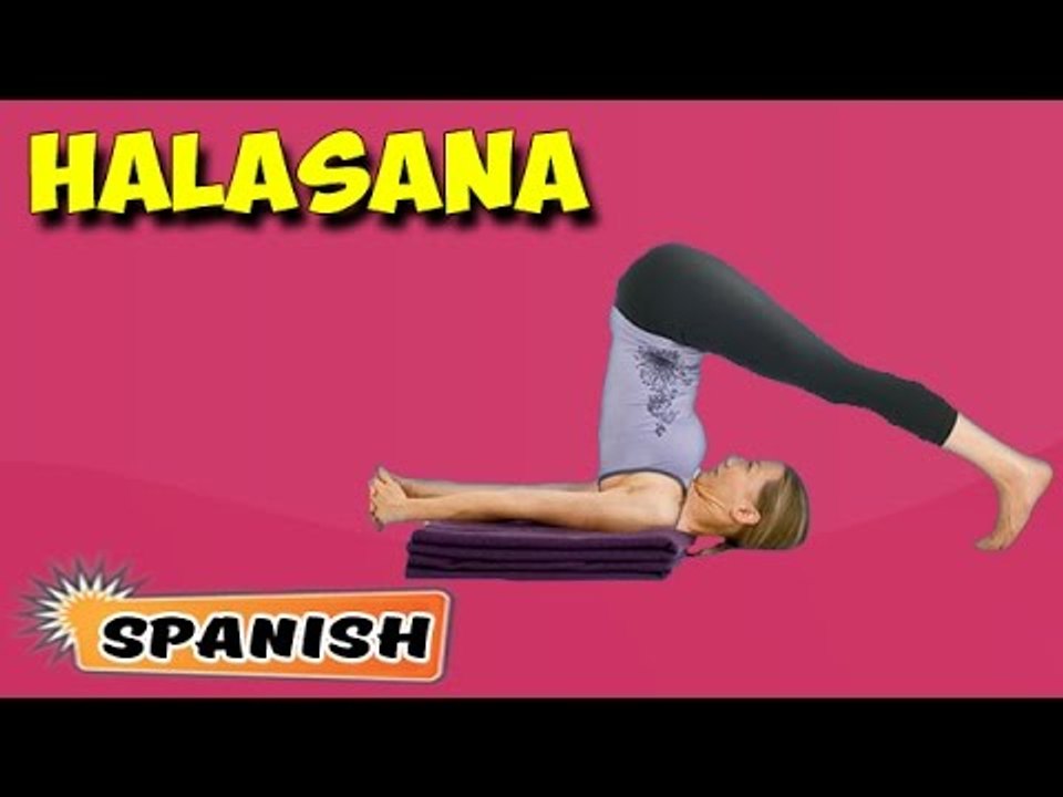 Halasana | Yoga para principiantes | Yoga For Digestive System & Tips | About Yoga in Spanish
