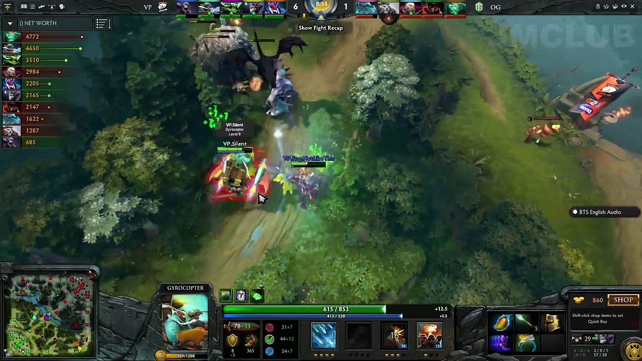 DOTA 2 VP vs OG Game 2 VOD - The Summit 4 Playoffs, LB Semifinals - God Viper vs Miracle Invoker