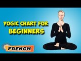 Yoga pour les débutants complets | Yoga for Beginners | Yogic Chart & Benefits of Asana in French