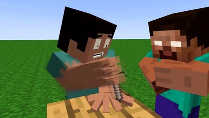 MinecraftTheGuys Minecraft Short Animation: The Knife Game Song Mine-imator How its done