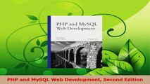 PDF Download  PHP and MySQL Web Development Second Edition PDF Online
