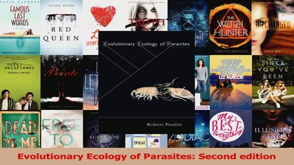 PDF Download  Evolutionary Ecology of Parasites Second edition PDF Online